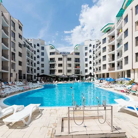 ❤studio With Kitchen & Balcony Pool View ❤cg❤ Appartement Slantchev Briag