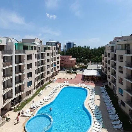 ❤studio With Kitchen & Balcony Pool View ❤cg❤ * Słoneczny Brzeg